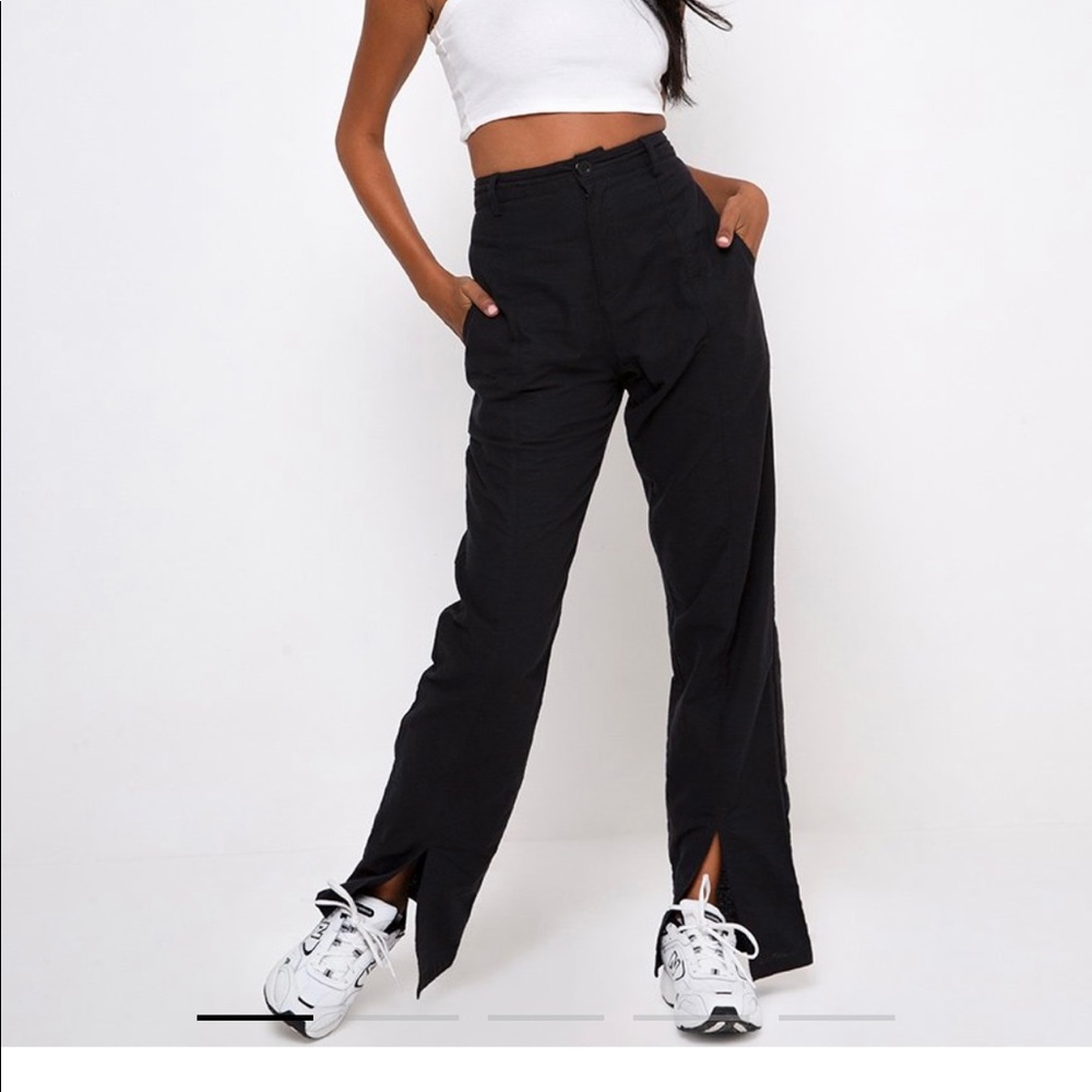 Wide Leg Black Pant